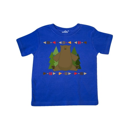 

Inktastic Tribal Bear Woodland Trees Gift Toddler Boy or Toddler Girl T-Shirt