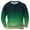 Green, variant on ohmzyzo Mens Long Sleeve Sweatshirts Casual Gradient Color Loose Pullover Tops Fall Fashion Graphic Athletic Shirts Army Green L