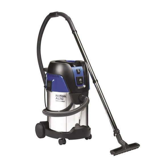 Nilfisk-Alto Aero 31 30 Liter Wet/dry Vacuum With Stainless Steel Tank