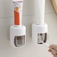 thumbnail image 4 of Toothpaste Dispenser Wall Mount for Bathroom, Toothpaste Holder Automatic Toothpaste Squeezer with Cover, Waterproof Lazy Toothpaste Squeezer for Bathroom Storage, 4 of 9