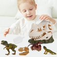thumbnail image 2 of HILABEE Dinosaur Model Dinosaur Toys Action Figure Toy Teaching Skeleton Model for, 2 of 9