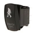 thumbnail image 1 of Interruptor basculante de 5 pines para luz Sasquatch de coche/barco, 12V/24V, ON/OFF, verde, 1 of 7