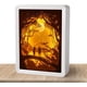 thumbnail image 5 of Luz nocturna tallada en papel 3D, caja de sombra, esculturas, marco de papel, lámparas de mesa, luz decorativa de ambiente, lámpara de escritorio, 5 of 5