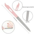 thumbnail image 5 of Cuticle Trimmer with Cuticle Pusher, Cuticle Remover Cutter Nipper and Triangle Cuticle Nail Pusher Peeler Scraper, Durable Dead Skin Clipper Manicure Pedicure Tools(Pink), 5 of 5