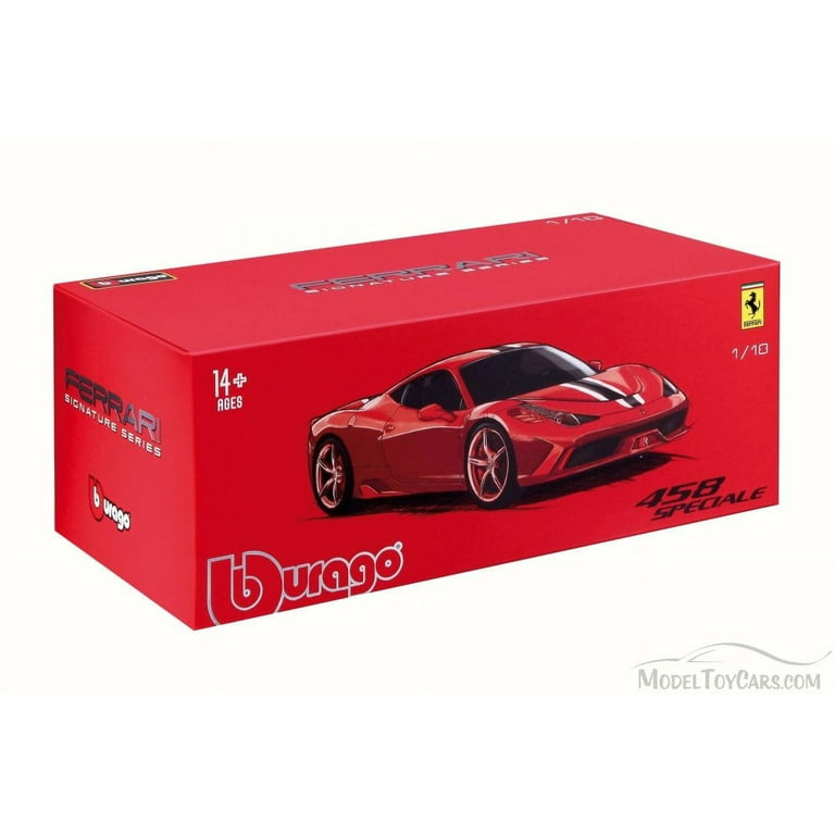 Ferrari 458 Red Speciale Signature Series 1/18 Diecast Model
