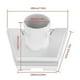 thumbnail image 3 of Pipe Adapter Kit for Starlink Gen 3, Pole Mount for Standard Dish & V4 Kickstand Dishy, Compatible with Starlink Gen 3 Satellite Dish Installation, 3 of 4