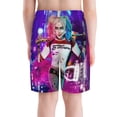 thumbnail image 3 of Harley Quinn Boy'S Swim Trunks Quick Dry Board Shorts Kids Beach Swim Shorts Bathing Suits Swimsuit, 3 of 7