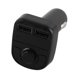 thumbnail image 2 of Car Bluetooth Mobile Phone Charger Black 12?24V FM Transmitter MP3 Player Dual USB Charging, 2 of 5