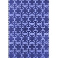 thumbnail image 1 of Ahgly Company Indoor Rectangle Oriental Blue Industrial Area Rugs, 2' x 4', 1 of 4