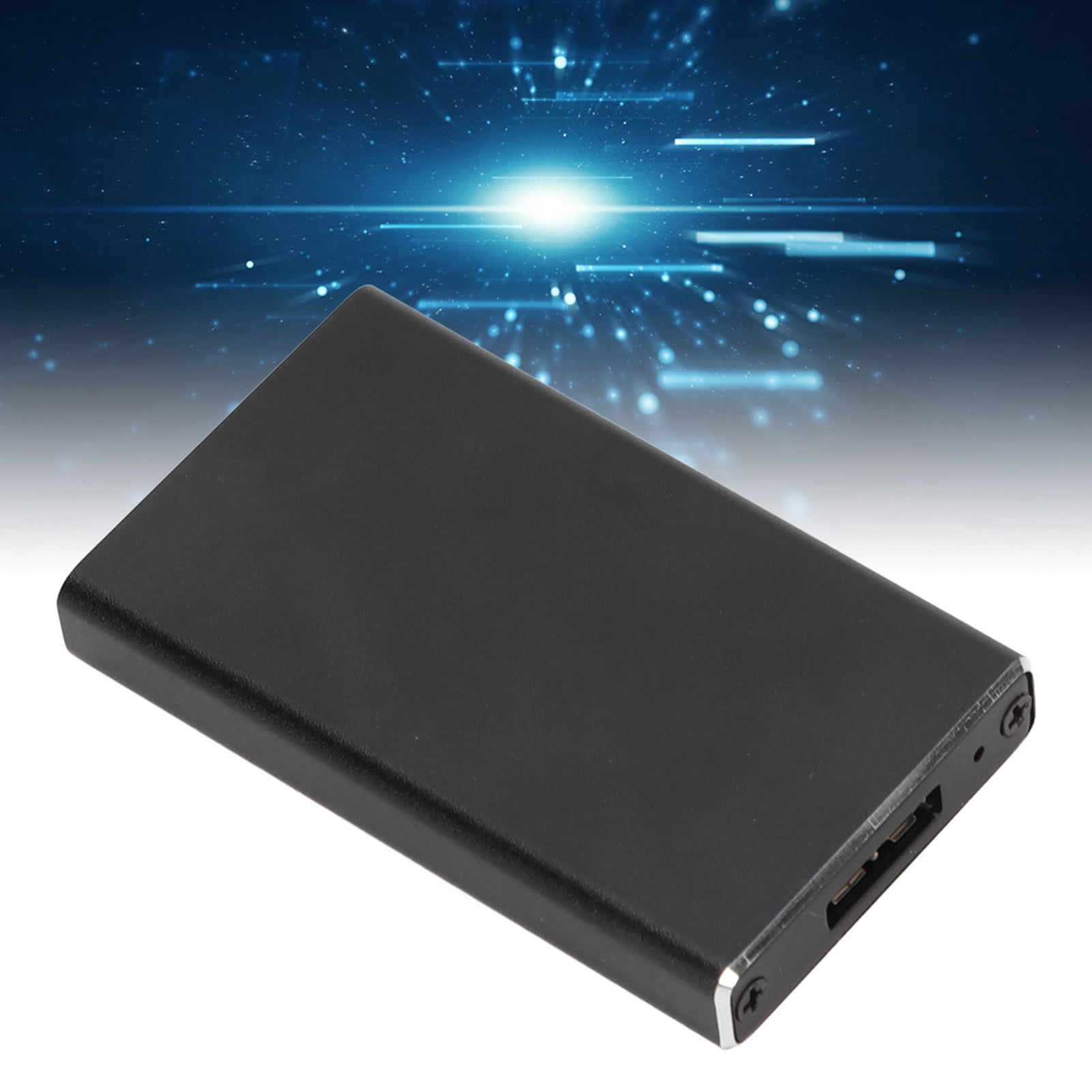 HDD Enclosure, USB3.0 Mobile Hard Disk Box Easy To Use  Heat Dissipation Aluminum Alloy  for Desktops for Laptops