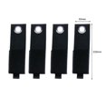 thumbnail image 1 of 4 correas de almacenamiento resistentes, organizador de cables de extensión reutilizables, bridas para cables, soporte para accesorios de almacenamiento de mangueras, organización de garaje, 1 of 6