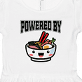 thumbnail image 4 of Inktastic Powered By Ramen Cute Noodles Girls Toddler Dress, 4 of 5
