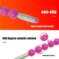 thumbnail image 5 of Yoga Stick Muscle Roller Masaje Relajante Yoga Fascia Stick con 5 bolas puntiagudas para deportes Fitness MFZFUKR CPB-DE-SSW184-2, 5 of 5