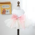 thumbnail image 1 of Xiao Hua Vestido para cachorro, bonito vestido de princesa para gato, falda para perritas pequeñas (A42, M), 1 of 4
