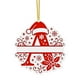 thumbnail image 5 of Decoraciones de Árbol de Navidad 26 Letras Decoraciones Colgantes de Navidad para Artesanías de Bricolaje, 5 of 5