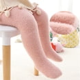 thumbnail image 2 of Generic Baby Girls Soft Warm Winter Tights Stocking Cotton Toddler Full Length Pants Tights Children Leggings Pantyhose（0-3 Months Pink）, 2 of 6