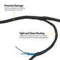 thumbnail image 3 of Speedway Motors Braided Nylon Split Wire Loom Wrap, 1/2 Inch, 25 Foot Sleeve, Heat & Abrasion Resistant, Flexible for Custom Wiring & Resto-Mods, Easy Installation, 3 of 10