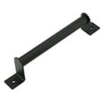 thumbnail image 4 of KSTE Gate Handle Barn Door Black, Barn Door Handle, Heavy Duty Pull and Flush Door Handle Set in Black, Pull and Flush Hardware Set for Sliding Barn Door Closet Wooden Gate Hardware., 4 of 7