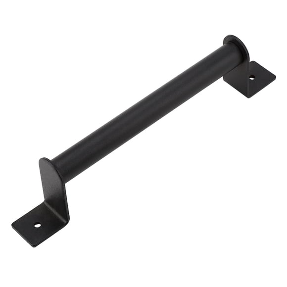 Carbon Steel Black Sliding Barn Door Handle Heavy Duty Vintage Elegant Closet Gate Hardware