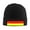 Black, variant on German Flag Germany Beanie Hat Men Women Warm Printed Cap Knit Beanies Hats Outdoor Winter Black
