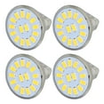 thumbnail image 1 of 4 Uds 15LED MR11 Bombilla 5W 500LM Base De Doble Pin Para Foco De Paisaje Ahorro De Energía ANGGREK, 1 of 7