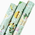 thumbnail image 1 of Papel de regalo Retrify, 3 rollos, 43 x 305 cm, diseño navideño, 1 of 6
