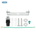 thumbnail image 3 of Unique Bargains Ceiling Light Plate Kit 87x20x15mm Lighting Fixture Mounting Bracket for Home Office Chandelier 4 Set, 3 of 5