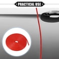 thumbnail image 2 of Unique Bargains Car Door Edge Guard 16.4ft U Shape Rubber Edge Trim Seal Strip Protector Universal PVC Iron Red, 2 of 7