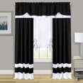 thumbnail image 6 of Achim Darcy Window Curtain Tie Up Shade - 58x63 - White, 6 of 7