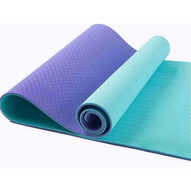 HTAIGUO All-Purpose Pilates and Floor Exercises Mat 1/4 Inch Thick