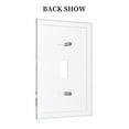thumbnail image 2 of Fotbe Dog Pets Print Duplex Receptacle Wall Plate, 1-Gang 5.0" x3.0" Wall Outlet Covers, Dual Outlet Faceplates Covers, Color-matched Screws Included-Style T, 2 of 6