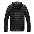 thumbnail image 1 of Men‘s Winter Jacket Warm Men Zipper Hooded Coat With Pocket, 1 of 6