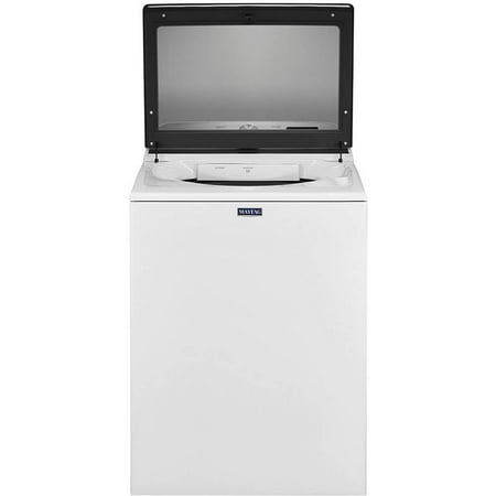 Maytag - 4.8 Cu. Ft. Top Load Washer with Deep Fill Option - White