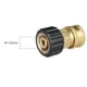 thumbnail image 4 of Acoplador de conexión rápida hembra de latón de 22mm MalexG1/4'', lavadora a presión de limpieza de coche B: M22 (15) Sharpla Lavadora a presión Twist Connect, 4 of 8