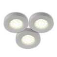 thumbnail image 2 of Bazz U00063WH Led Under Cabinet Puck Light, Linkable, Easy Installation, Energy Efficient, Plug-in, Bulbs Included, 2.75-in, White, 3 Piece, 2 of 4