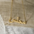 thumbnail image 2 of Custom Name Necklace Personalized Customized Jewelry Gift for Women Gold ,Silver and Rose Gold, 2 of 4