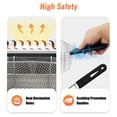 thumbnail image 6 of ChicHomey ​​Commercial Double Tank Gas Deep Fryer,12L Large Capacity, Stainless Steel,Adjustable Firepower,for Restaurant or Home Use, 6 of 11