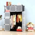 thumbnail image 4 of Closet Organizador Armario Practiksa Plástico 12 Cubos, 4 of 5