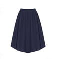 thumbnail image 4 of biudgviw Plus Size Capris for Women Loose Flowy Wide Leg Capri Pants Casual Elastic Waist Cropped Culottes Summer Clothes, 4 of 7