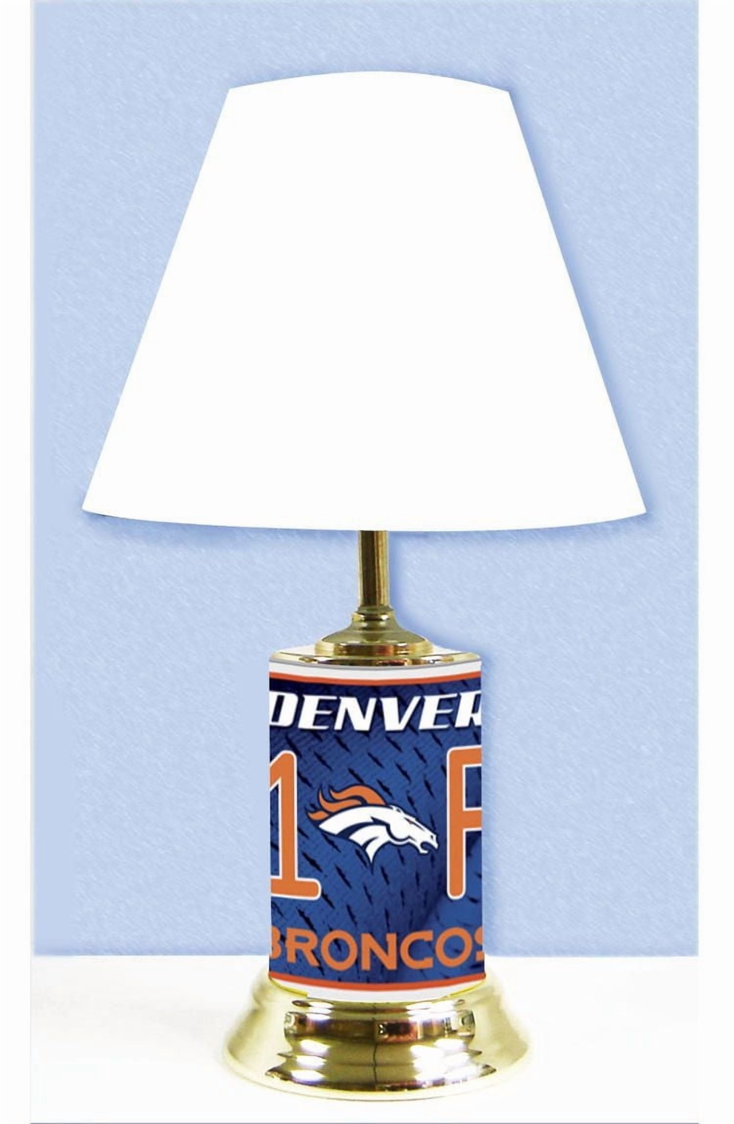 NFL Denver Broncos Lampe de table