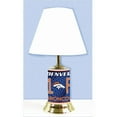 thumbnail image 1 of NFL Denver Broncos Table Lamp, 1 of 3