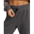 thumbnail image 7 of Pinspark Womens Straight Leg Sweatpants Casual Athletic Workout Pants Stretch Soft Lounge Pants with Pockets, 7 of 7