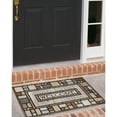 thumbnail image 4 of Mohawk Home Doorscapes Estate Mat Welcome Drifted Nature Mat Scatter, 1'11"x2'11", Grey & Tan, 4 of 4