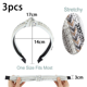 thumbnail image 2 of Diademas bohemias anudadas para mujer, diademas con cuentas, diadema con nudo, diademas anchas con turbante, moda sin deslizamiento para mujer, 2 of 5