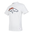 thumbnail image 4 of NFL Playera Aficionado Básica Denver Broncos Blanco para Hombre, Talla Grande, 4 of 9
