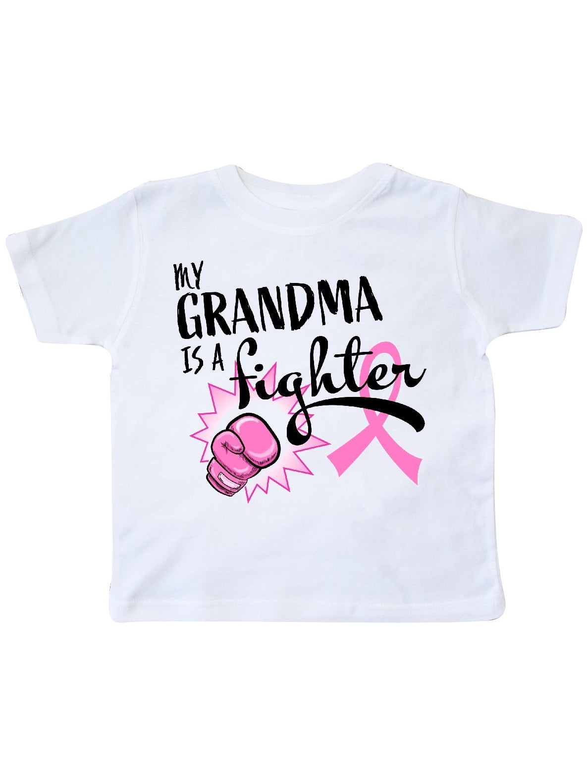 Breast Cancer Awareness Baby T-Shirt inktastic My Great Grandma is a Fighter