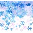 thumbnail image 4 of 600 piezas de confeti de copos de nieve, papel de copo de nieve artificial blanco y azul para Navidad, invierno, fiesta congelada, boda, cumpleaños, fiestas, suministros de decoración esquí esquí Gafas de esquí, 4 of 5