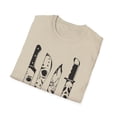 thumbnail image 5 of Halloween Knives, Gildan Unisex Softstyle T-Shirt, Graphic Tee, S-3XL, 5 of 5