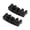 Black, variant on YAHHU 2Pcs Badminton Stringing Racquet Load Spreader Tennis Pulling Machine Accessories Black
