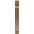 thumbnail image 2 of Ekena Millwork 5 1/2"W x 40"D x 48"H Thorton Traditional Rough Cedar Woodgrain TimberThane Bracket, Primed Tan, 2 of 6